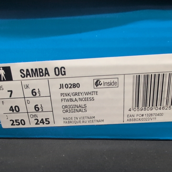 adidas liberty London Women's Floral Pink Sneakers - never worn - Picture 12 of 13